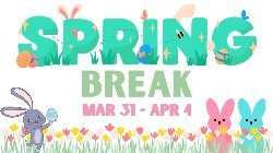 Spring break, no school